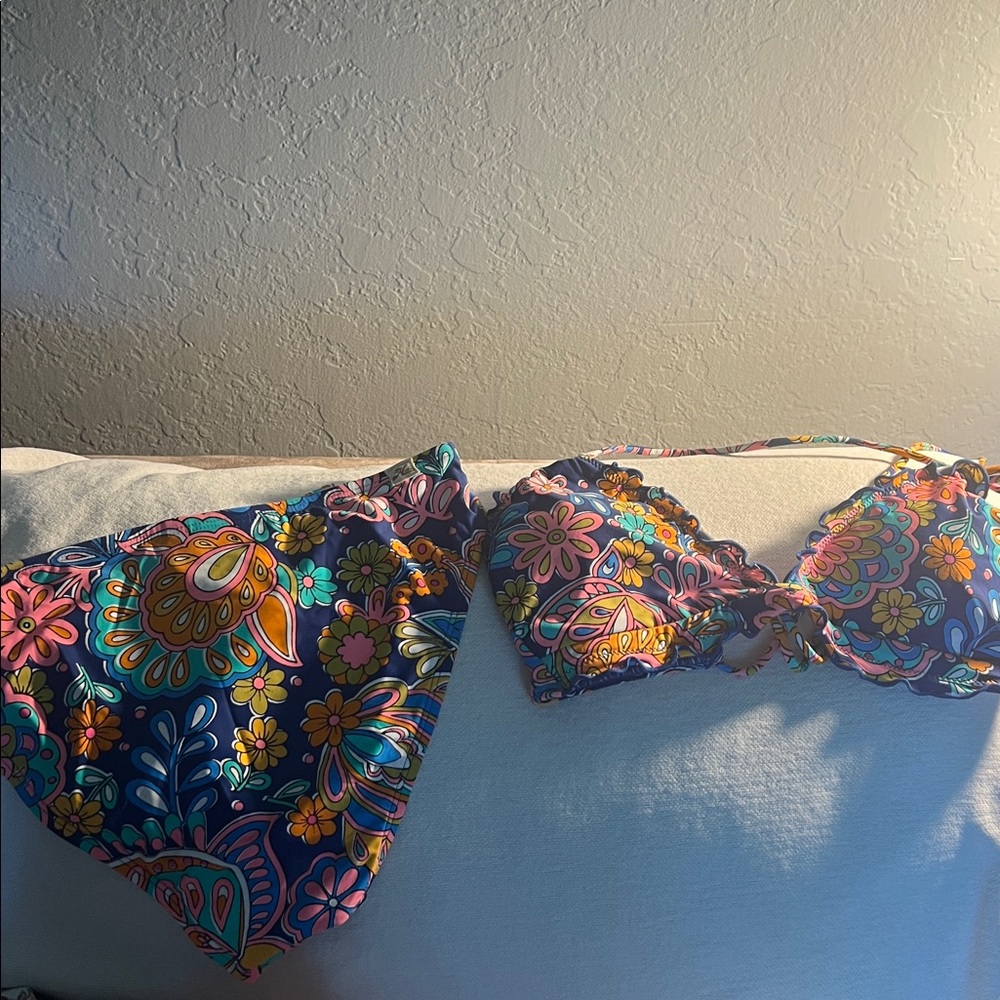 Hobie Colorful Floral Bikini Set